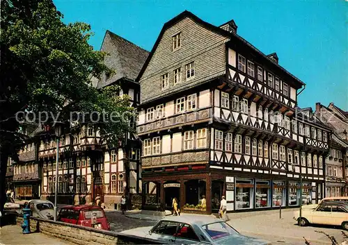 AK / Ansichtskarte Goslar Martktstrasse Fachwerk Kat. Goslar