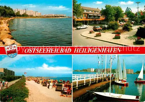 AK / Ansichtskarte Heiligenhafen Ostseebad Strand Seebruecke Kat. Heiligenhafen