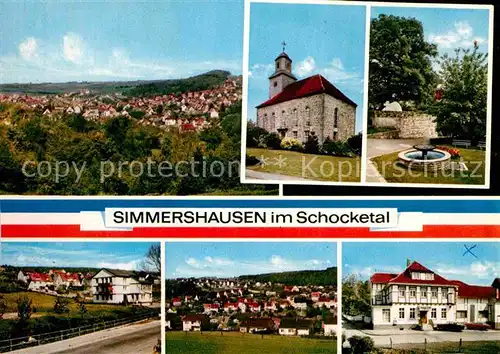 AK / Ansichtskarte Simmershausen Kassel im Schocketal   Kat. Fuldatal