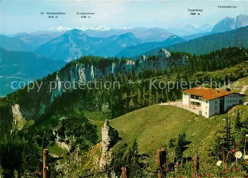 AK / Ansichtskarte Kampenwand Chiemgau Berggasthof Kampenwandseilbahn  Kat. Aschau i.Chiemgau