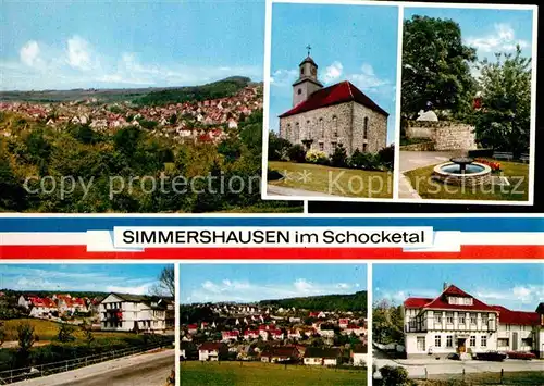 AK / Ansichtskarte Simmershausen Kassel im Schocketal Kat. Fuldatal