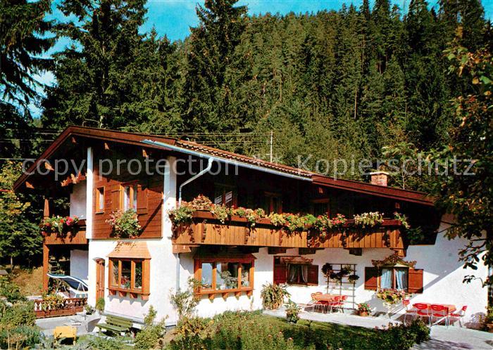 Ak Ansichtskarte Bayrischzell Fremdenheim Haus Ellmerer Kat