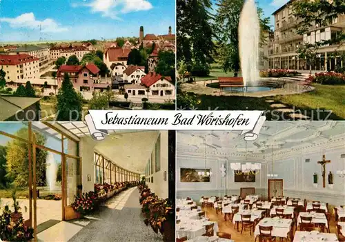 AK / Ansichtskarte Bad Woerishofen Kurkrankenanstalt Sebastianeum der Barmherzigen Brueder Kat. Bad Woerishofen