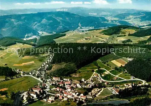 AK / Ansichtskarte Friedenweiler Hoehenluftkurort im Schwarzwald Blick zum Feldberg Fliegeraufnahme Kat. Friedenweiler