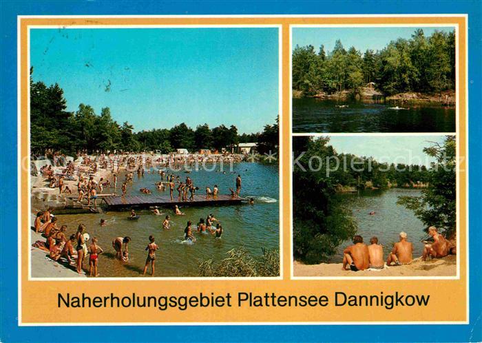 AK / Ansichtskarte Dannigkow Naherholungsgebiet Plattensee Badestrand