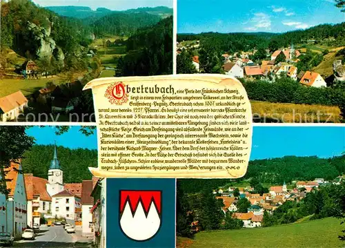 AK / Ansichtskarte Obertrubach Kirche Teilansicht  Kat. Obertrubach