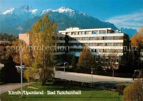 AK / Ansichtskarte Bad Reichenhall Klinik Alpenland Kat. Bad Reichenhall