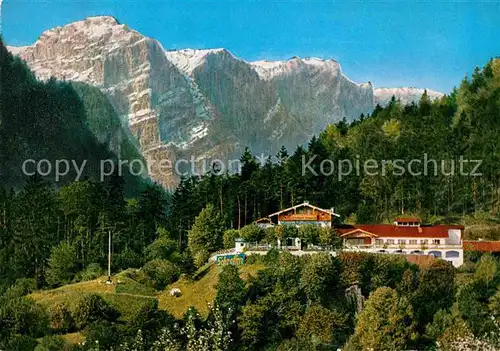 AK / Ansichtskarte Bad Reichenhall Berghof Zum Schrofen Kat. Bad Reichenhall