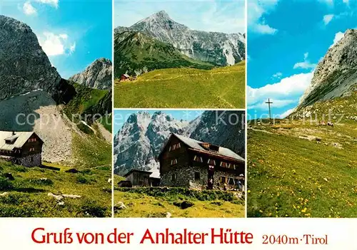 AK / Ansichtskarte Anhalter Huette Panorama Gifelkreuz Teilansicht  Kat. Oesterreich