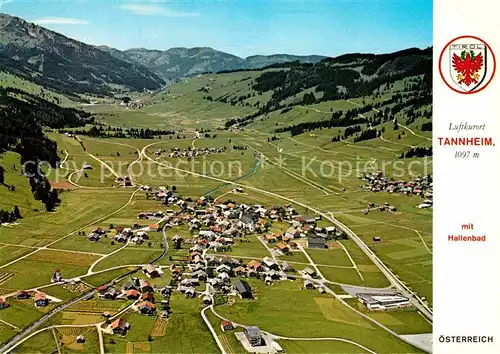 AK / Ansichtskarte Tannheim Tirol Fliegeraufnahme Kat. Tannheim