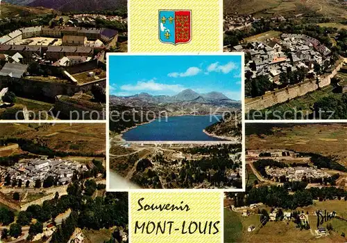 AK / Ansichtskarte Mont Louis Fliegeraufnahme  Kat. Mont Louis