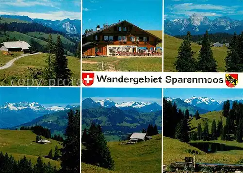 AK / Ansichtskarte Zweisimmen Wandergebiet Sparenmoos Kat. Zweisimmen