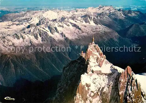 AK / Ansichtskarte Chamonix Fliegeraufnahme Mont Blanc Kat. Chamonix Mont Blanc