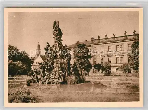 AK / Ansichtskarte Erlangen Hugenottenbrunnen  Kat. Erlangen