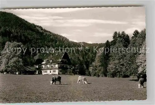 AK / Ansichtskarte Kreuth Tegernsee Sanatorium Haus Bruneck Kat. Kreuth