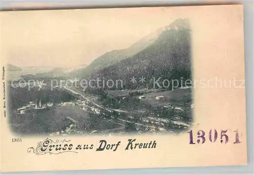 AK / Ansichtskarte Kreuth Tegernsee Panorama Kat. Kreuth