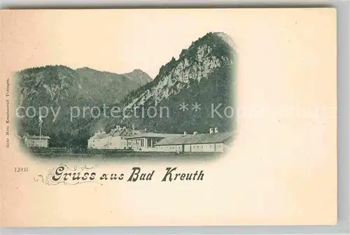 AK / Ansichtskarte Bad Kreuth Kurhaus und Sanatorium Kat. Kreuth
