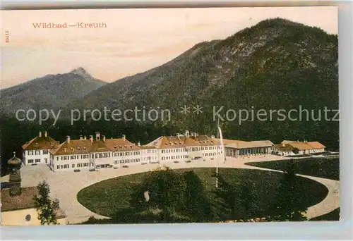 AK / Ansichtskarte Wildbad Kreuth Kurhaus und Sanatorium Kat. Kreuth