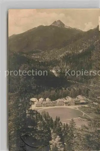 AK / Ansichtskarte Wildbad Kreuth Kurhaus und Kurhotel Kat. Kreuth