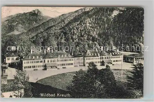 AK / Ansichtskarte Wildbad Kreuth Kurhaus und Kurhotel Kat. Kreuth