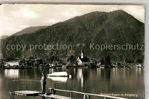 AK / Ansichtskarte Rottach Egern Tegernsee mit Ringberg