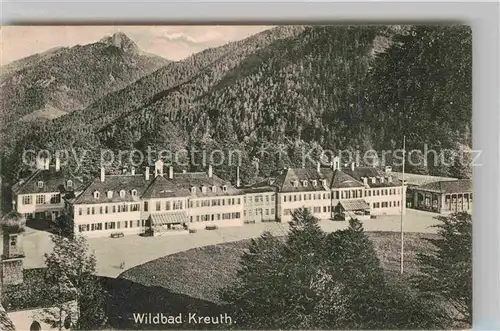 AK / Ansichtskarte Wildbad Kreuth Kurhaus und Kurhotel Kat. Kreuth