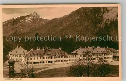 AK / Ansichtskarte Wildbad Kreuth Kurhaus und Kurhotel Kat. Kreuth