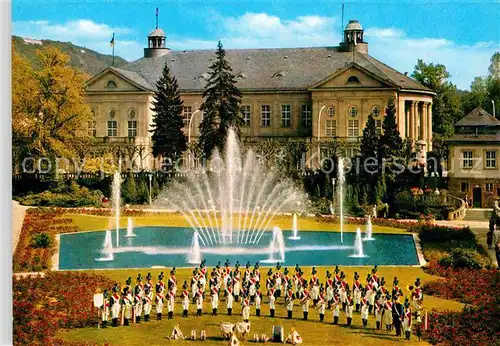 AK / Ansichtskarte Bad Kissingen Jugendmusikkorps Wasserspiele Regentenbau Kat. Bad Kissingen