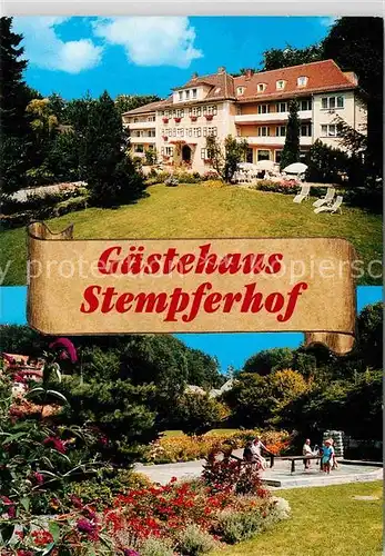 AK / Ansichtskarte Goessweinstein Gaestehaus Stempferhof Park Kat. Goessweinstein
