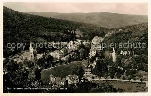 AK / Ansichtskarte Schlangenbad Taunus  Kat. Schlangenbad