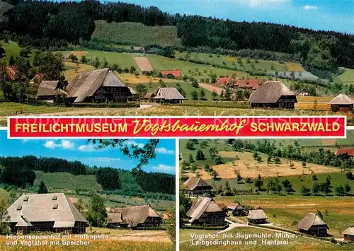 AK / Ansichtskarte Gutach Schwarzwald Freilichtmuseum Vogtsbauernhof Kat. Gutach