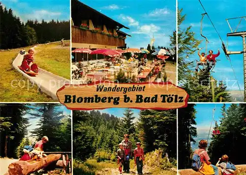 AK / Ansichtskarte Bad Toelz Blombergbahn Sesselbahn  Kat. Bad Toelz