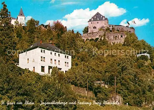 AK / Ansichtskarte St Goar Jugendherberge Festung Burg Rheinfels  Kat. Sankt Goar