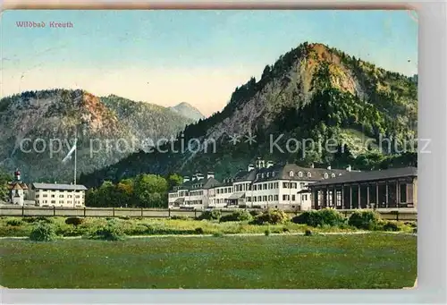 AK / Ansichtskarte Wildbad Kreuth Kurhaus und Kurhotel Kat. Kreuth