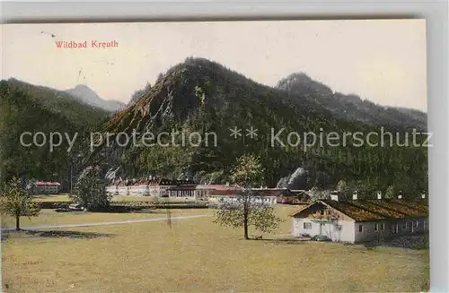 AK / Ansichtskarte Wildbad Kreuth Kurhaus und Kurhotel Kat. Kreuth