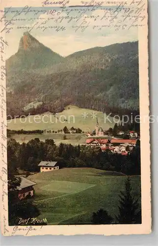 AK / Ansichtskarte Dorf Kreuth Teilansicht Kat. Kreuth