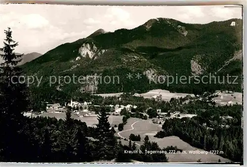 AK / Ansichtskarte Kreuth Tegernsee Panorama Kat. Kreuth