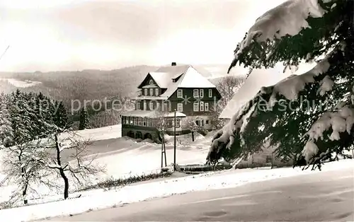 AK / Ansichtskarte Triberg Schwarzwald Hotel Pension Geutsche Kat. Triberg im Schwarzwald