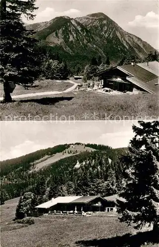 AK / Ansichtskarte Rottach Egern Berggasthaus Baeckeralm Kat. Rottach Egern