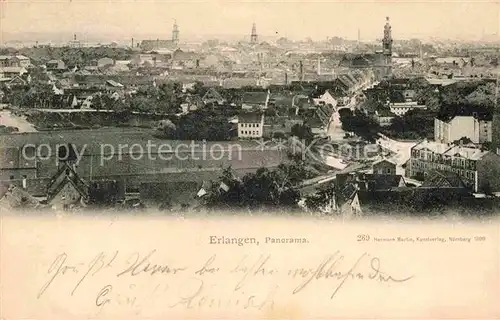 AK / Ansichtskarte Erlangen Panorama  Kat. Erlangen