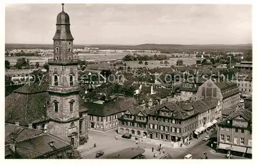 AK / Ansichtskarte Erlangen Hugenottenplatz Kat. Erlangen