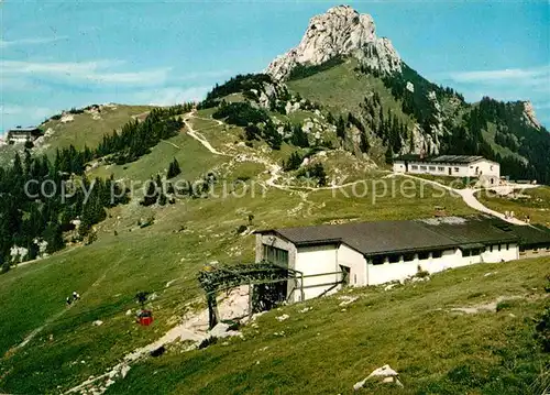 AK / Ansichtskarte Kampenwand Chiemgau Bergstation Seilbahn Berghotel Bayerische Alpen Kat. Aschau i.Chiemgau