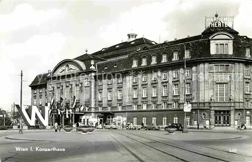 AK / Ansichtskarte Wien Konzerthaus  Kat. Wien