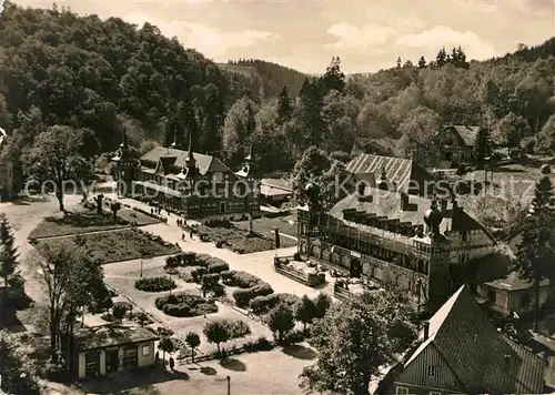 AK / Ansichtskarte Alexisbad Harz Reichsbahnerholungsheim Selketal Genesungsheim Geschwister Scholl  Kat. Harzgerode