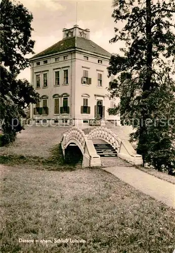 AK / Ansichtskarte Dessau Rosslau Schloss Luisium  Kat. Dessau Rosslau