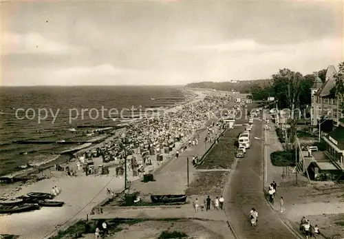 AK / Ansichtskarte Kuehlungsborn Ostseebad Strand  Kat. Kuehlungsborn