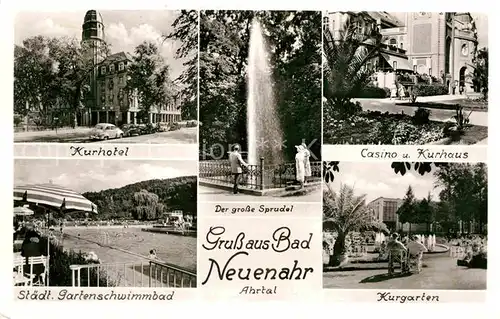 AK / Ansichtskarte Neuenahr Ahrweiler Bad Kurhaus Casino Kurhotel  Kat. Bad Neuenahr Ahrweiler