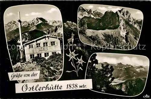 AK / Ansichtskarte Pfronten Ostlerhuette am Breitenberggipfel Kat. Pfronten