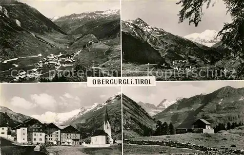 AK / Ansichtskarte Obergurgl Soelden Tirol Fliegeraufnahme Kat. Soelden oetztal