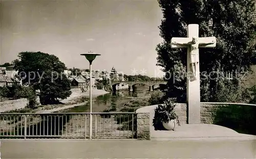 AK / Ansichtskarte Bad Kreuznach Brueckenkreuz Kat. Bad Kreuznach